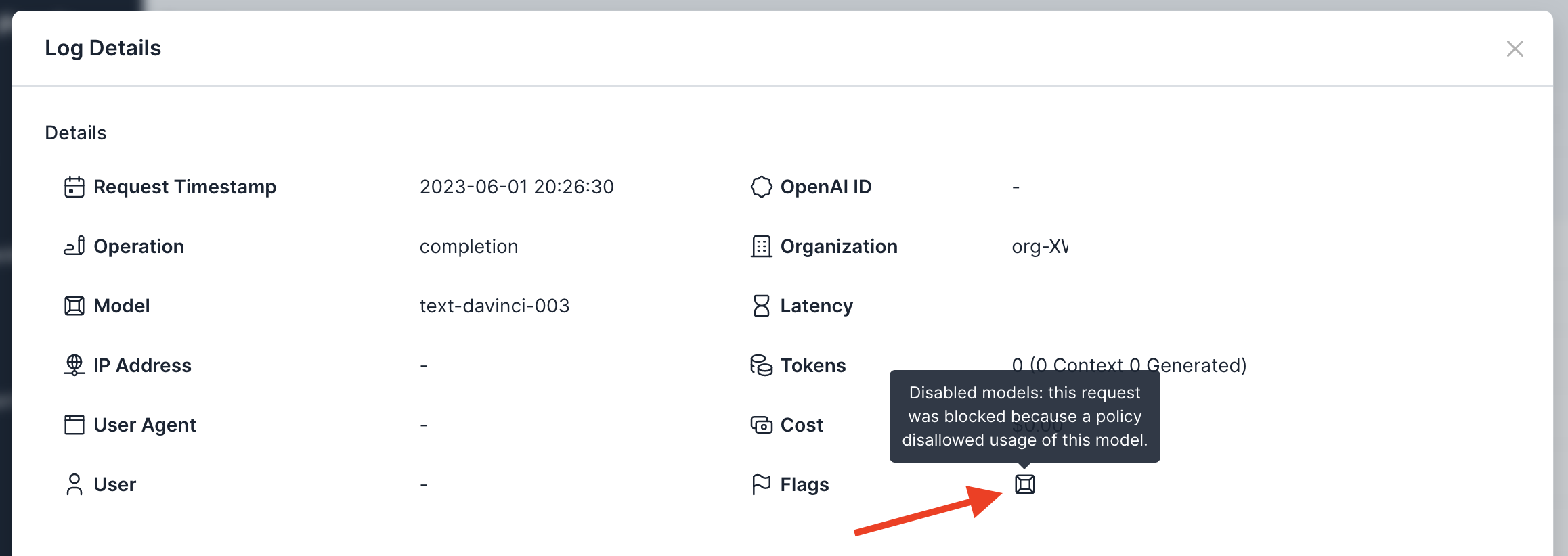 Usage Panda Block Models Flag